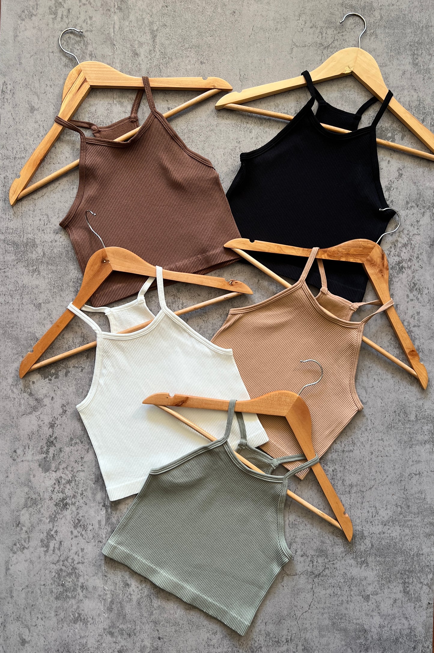 Top Halter Rose