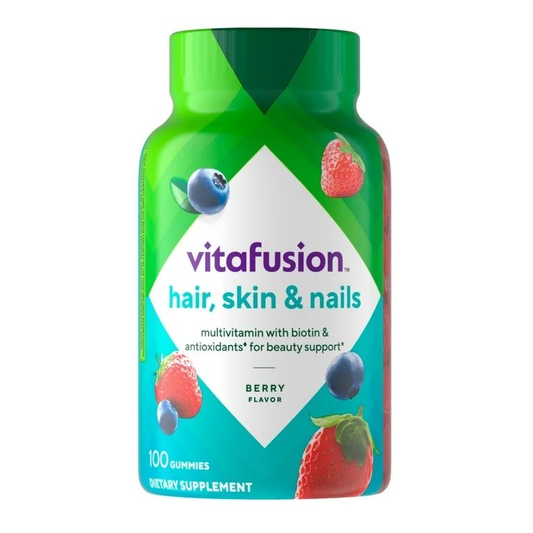 PREVENTA - vitafusion Gomitas de Apoyo Nocturno para la Piel con Vitamina a RAE de Retinol, Lavanda y Zarzamora, 90 Unidades