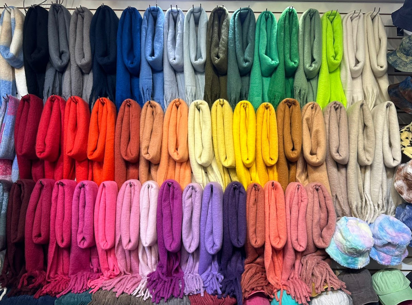 MAXI BUFANDAS COLORES