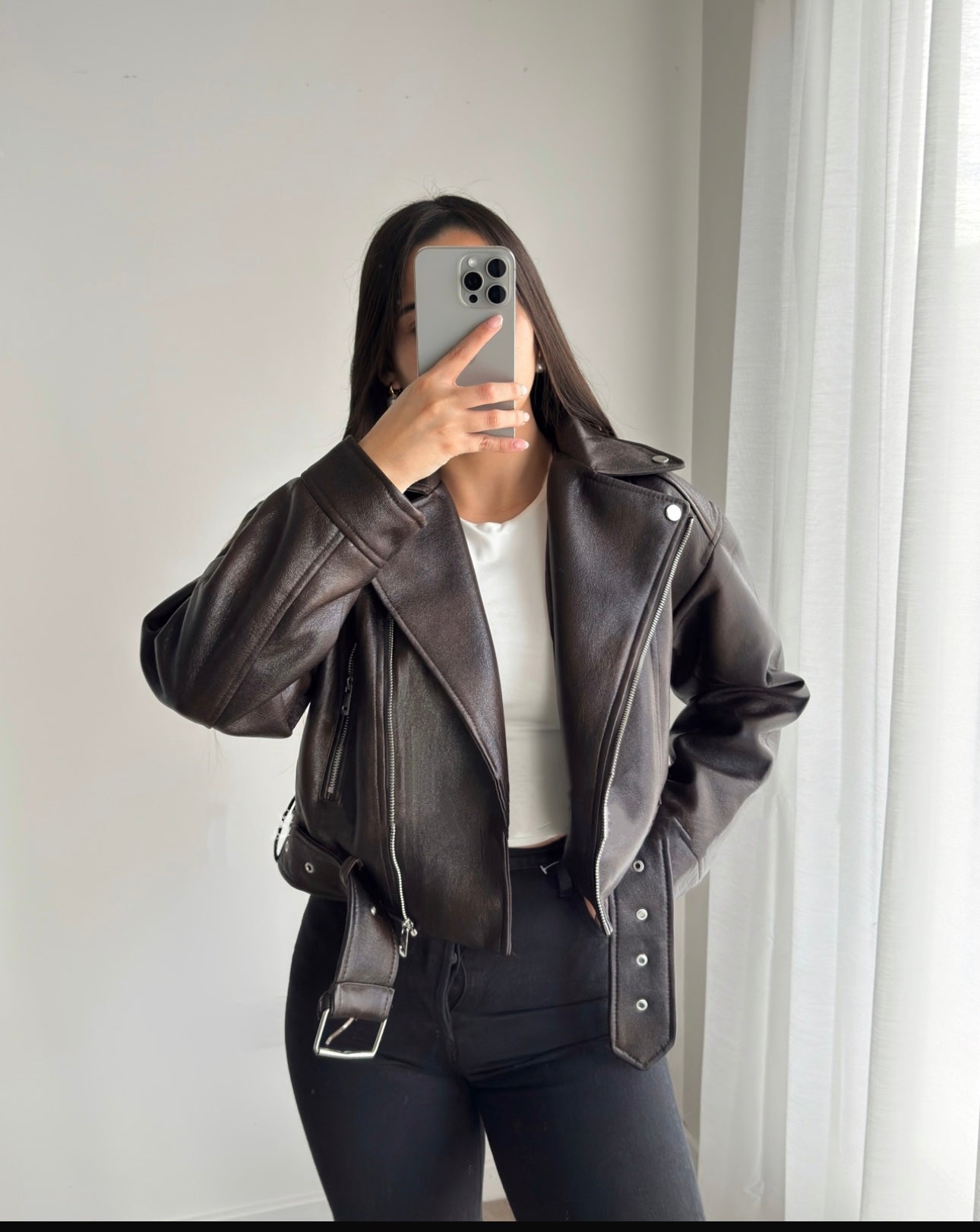 Chaqueta biker
