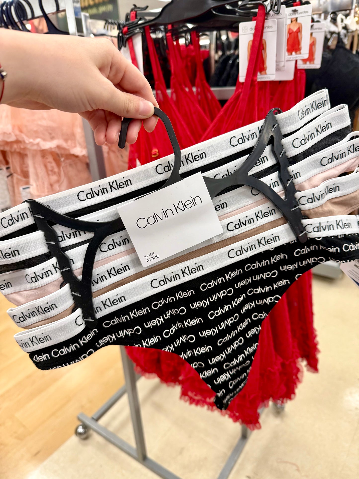 SET 5 CALZONES CALVIN KLEIN