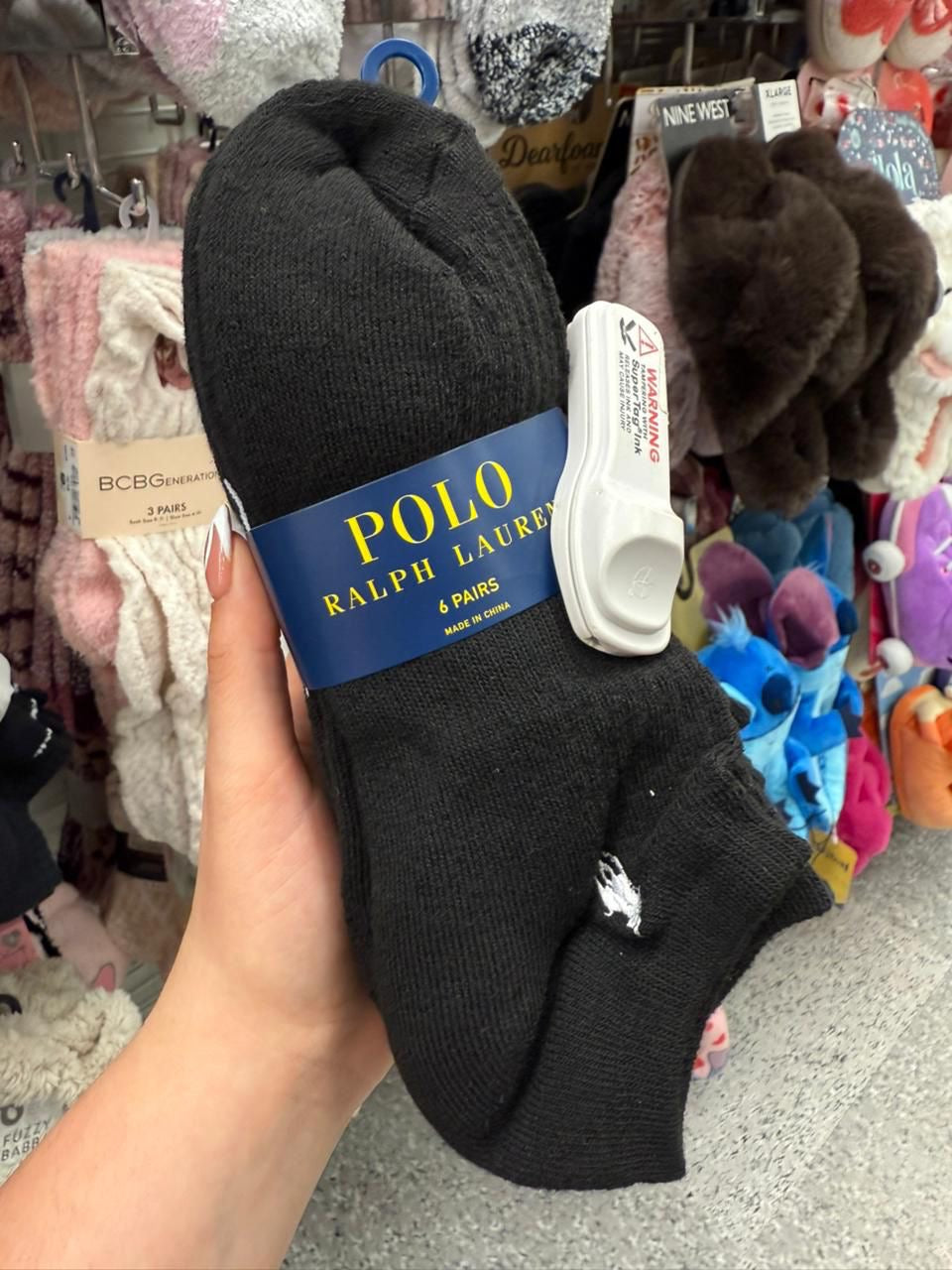 Set 6 pares de calcetines mujer Polo