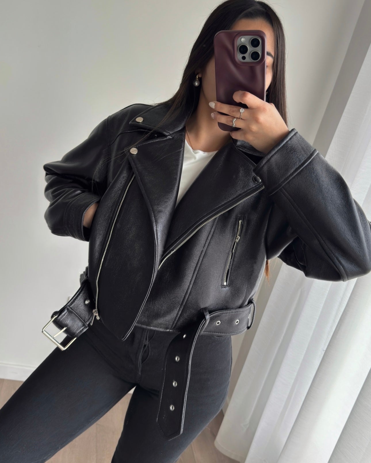 Chaqueta biker