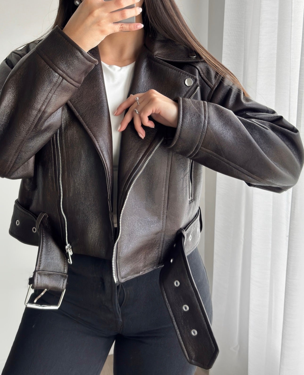 Chaqueta biker