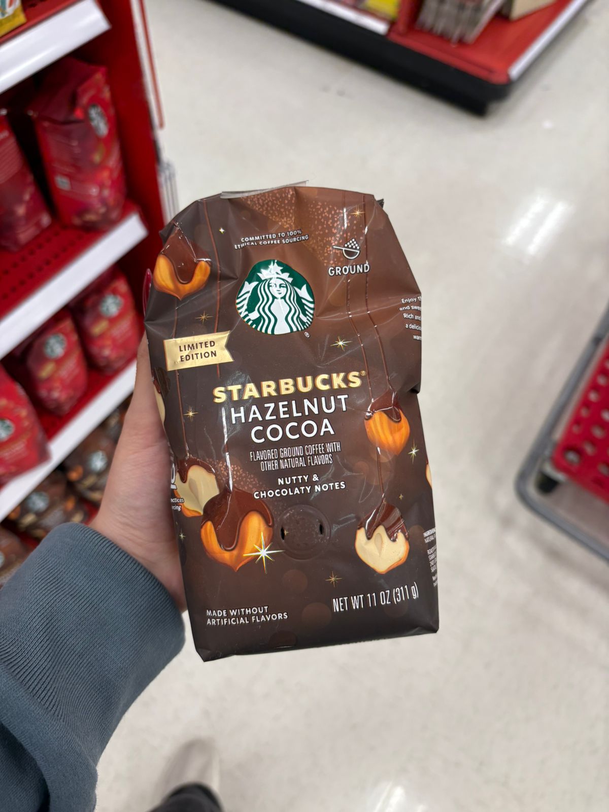 Café Starbucks Hazelnut Cocoa