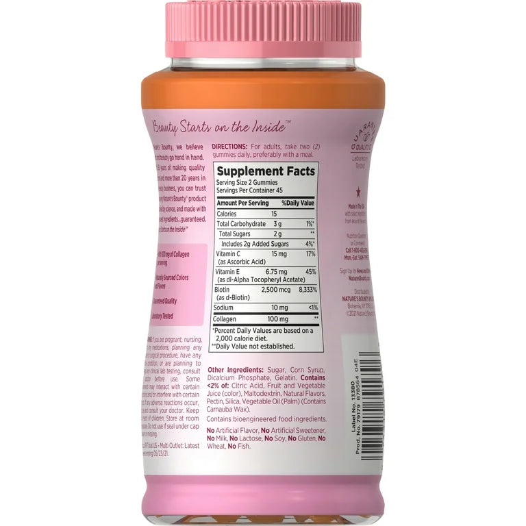 PREVENTA - HAIR, SKIN Y NAILS NATURE BOUNTY