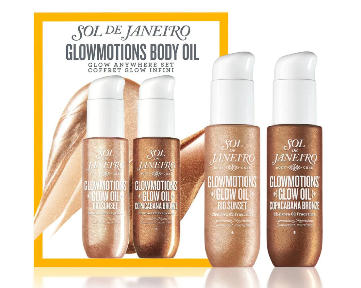 PREVENTA - SET SOL DE JANEIRO GLWOMOTIONS BODY OIL GLOW