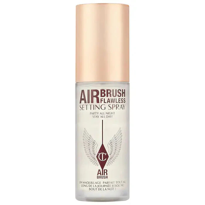 PREVENTA - CHARLOTTE TILBURY AIRBRUSH FLAWLESS SPRAY FIJADOR TRAVEL SIZE 34ML