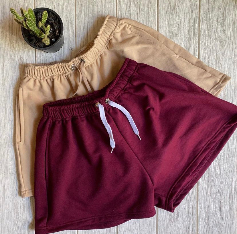Shorts Pants tiro alto