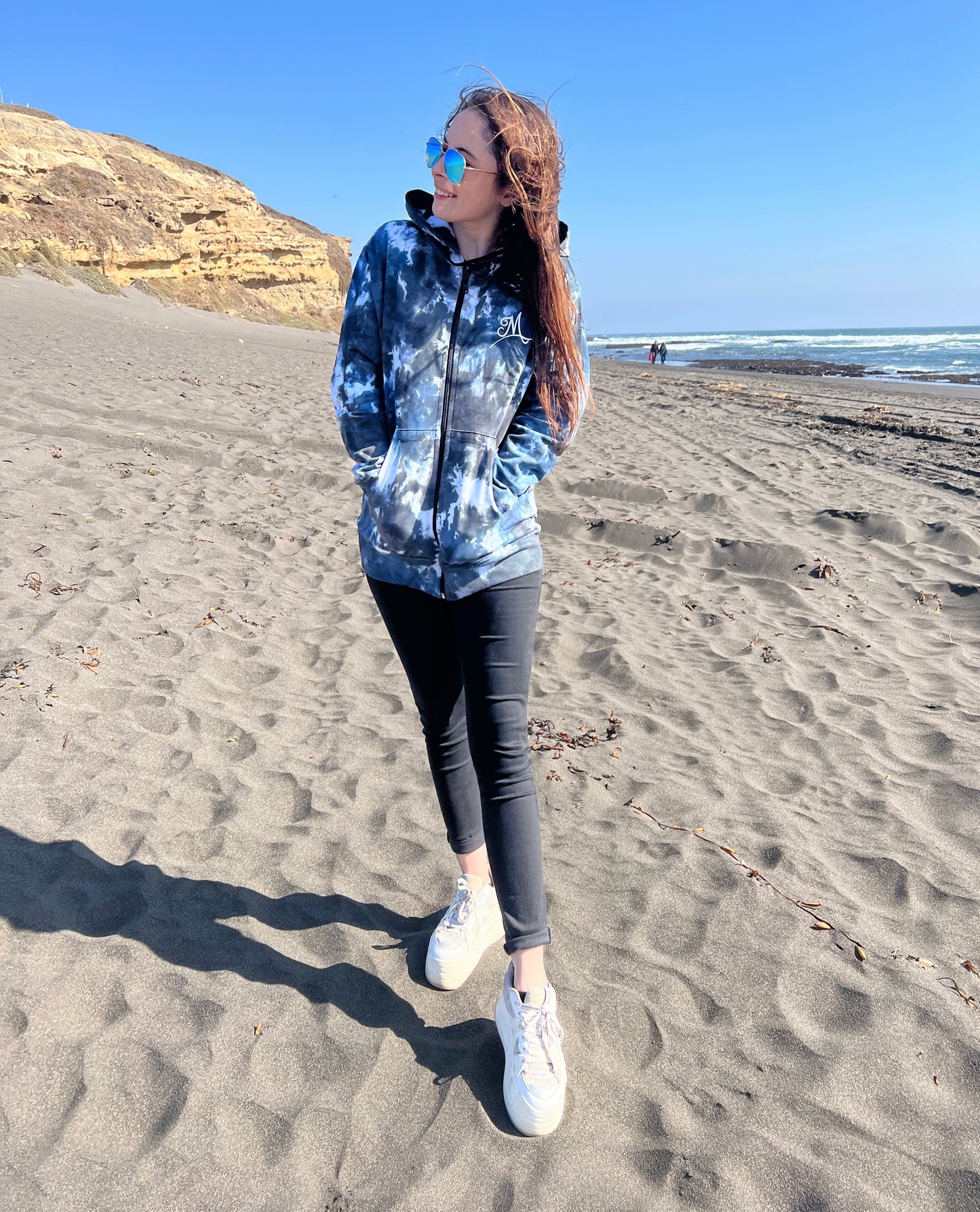Poleron Cierre Tie Dye Malaga