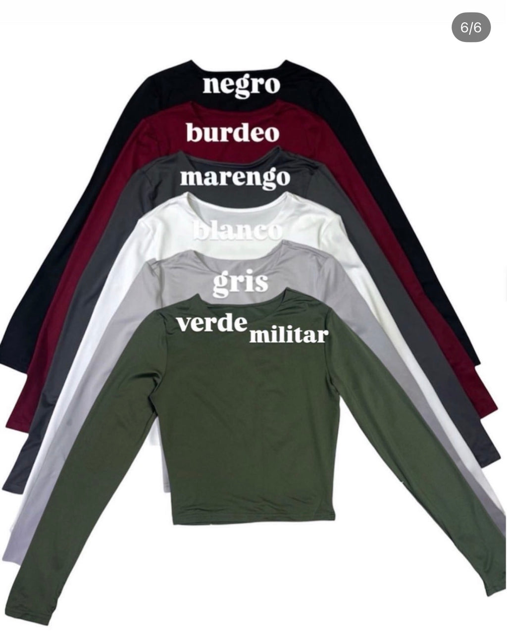 Polera manga larga Tessa