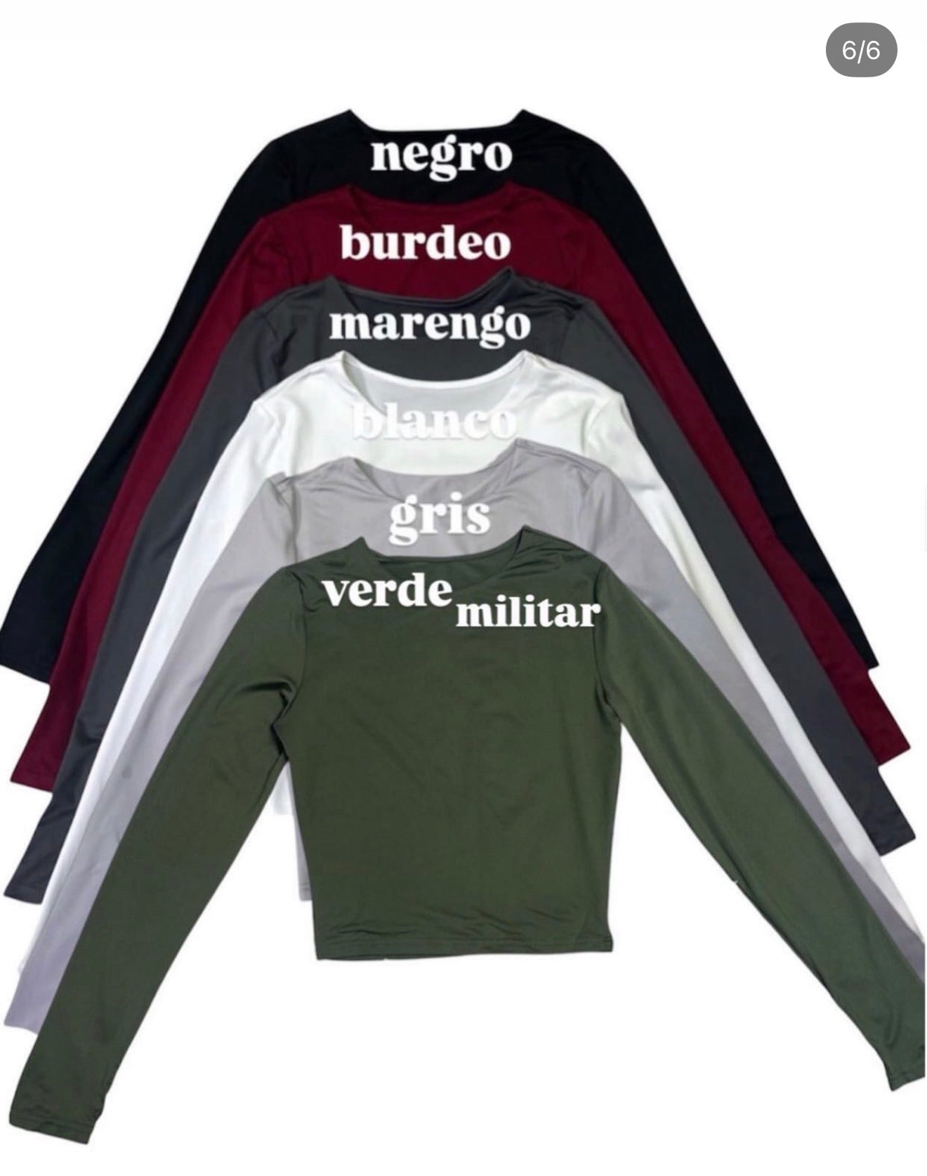 Polera manga larga Tessa