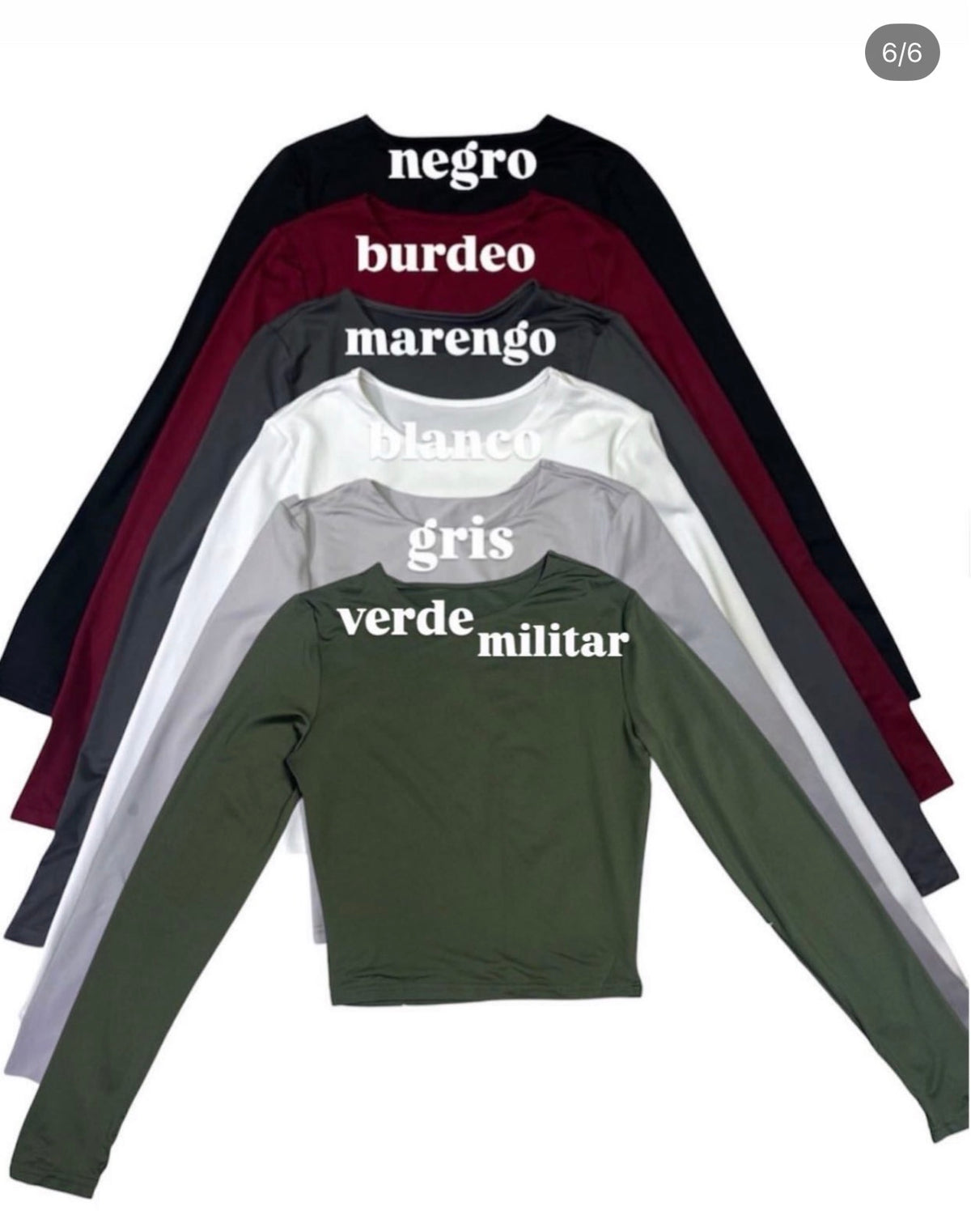 Polera manga larga Tessa