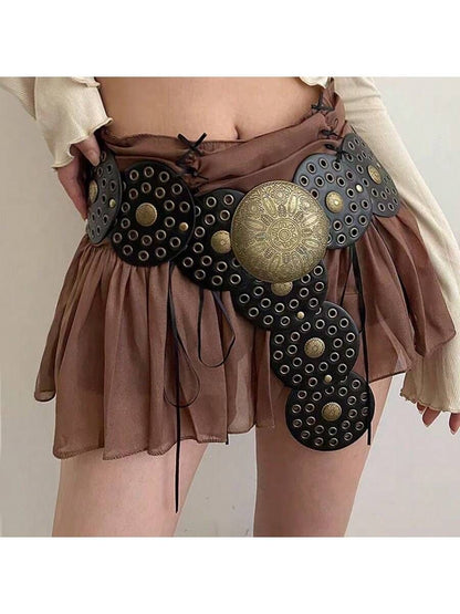 CINTURÓN BOHO NEGRO