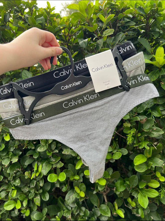 SET 3 CALZONES CALVIN KLEIN