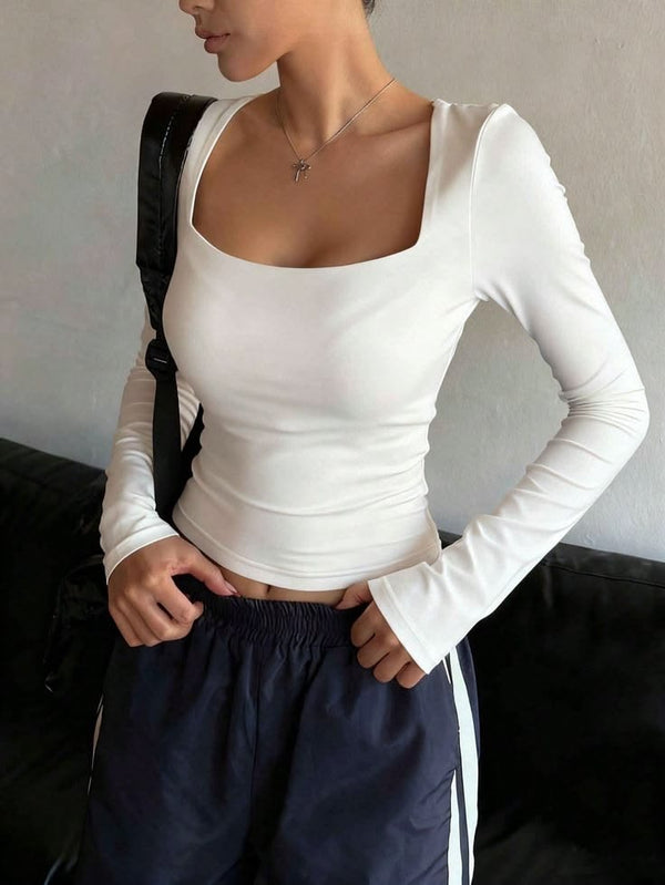 Polera manga larga Alicia