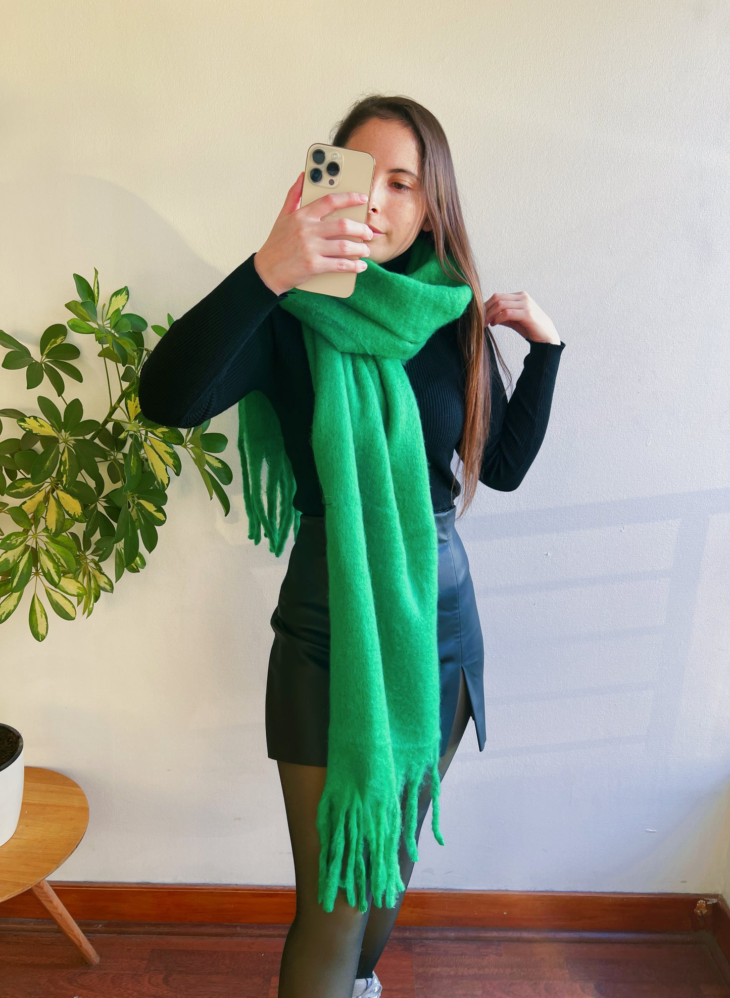 MAXI BUFANDA VERDE