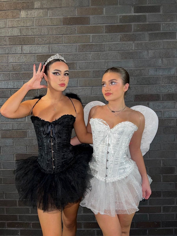 DISFRAZ CISNE NEGRO O BLANCO