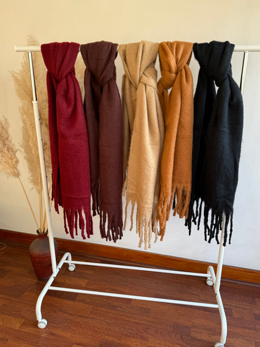 MAXI BUFANDAS COLORES
