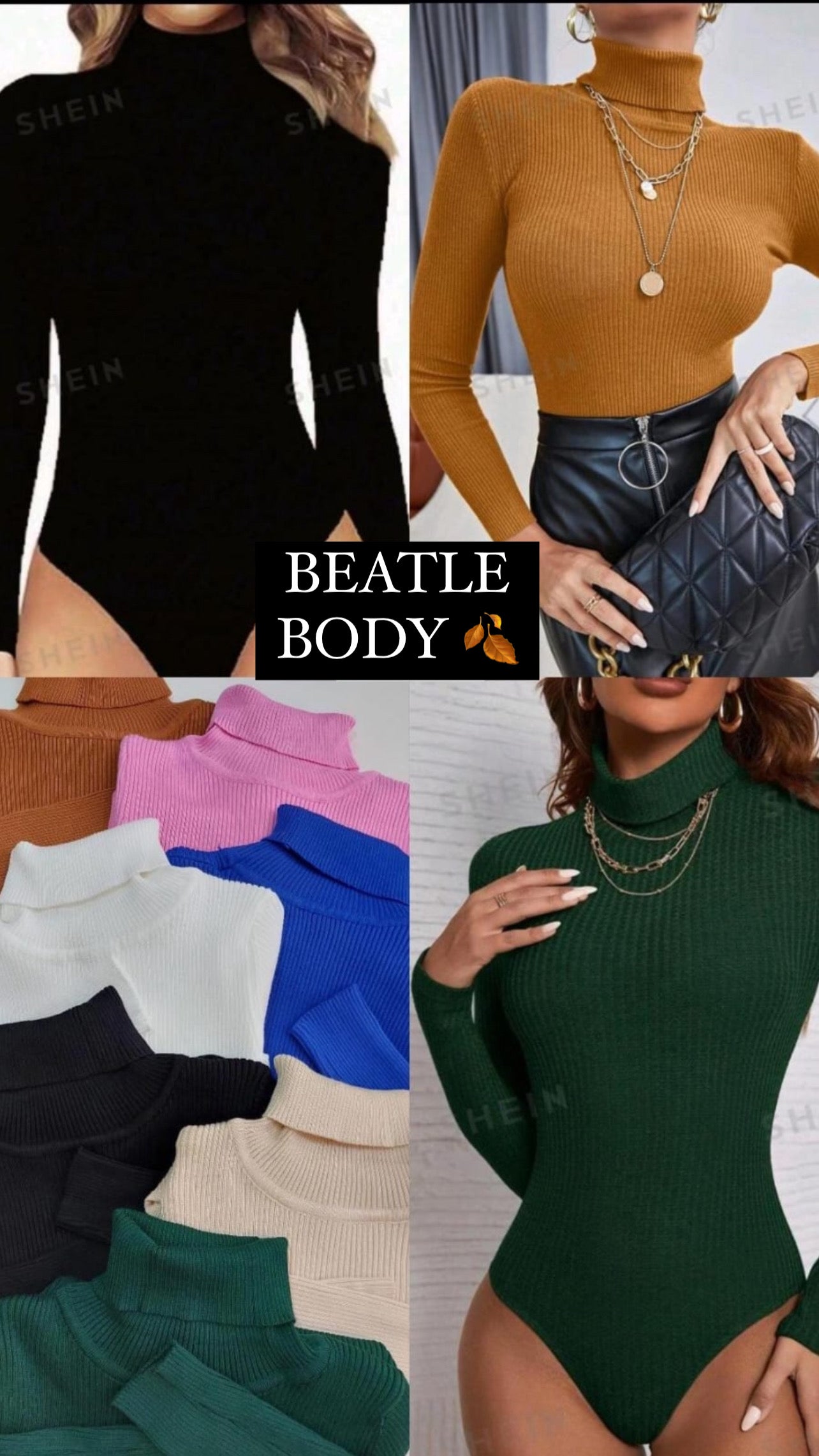 Body Beatle Cuello Alto Imagen secundaria del producto