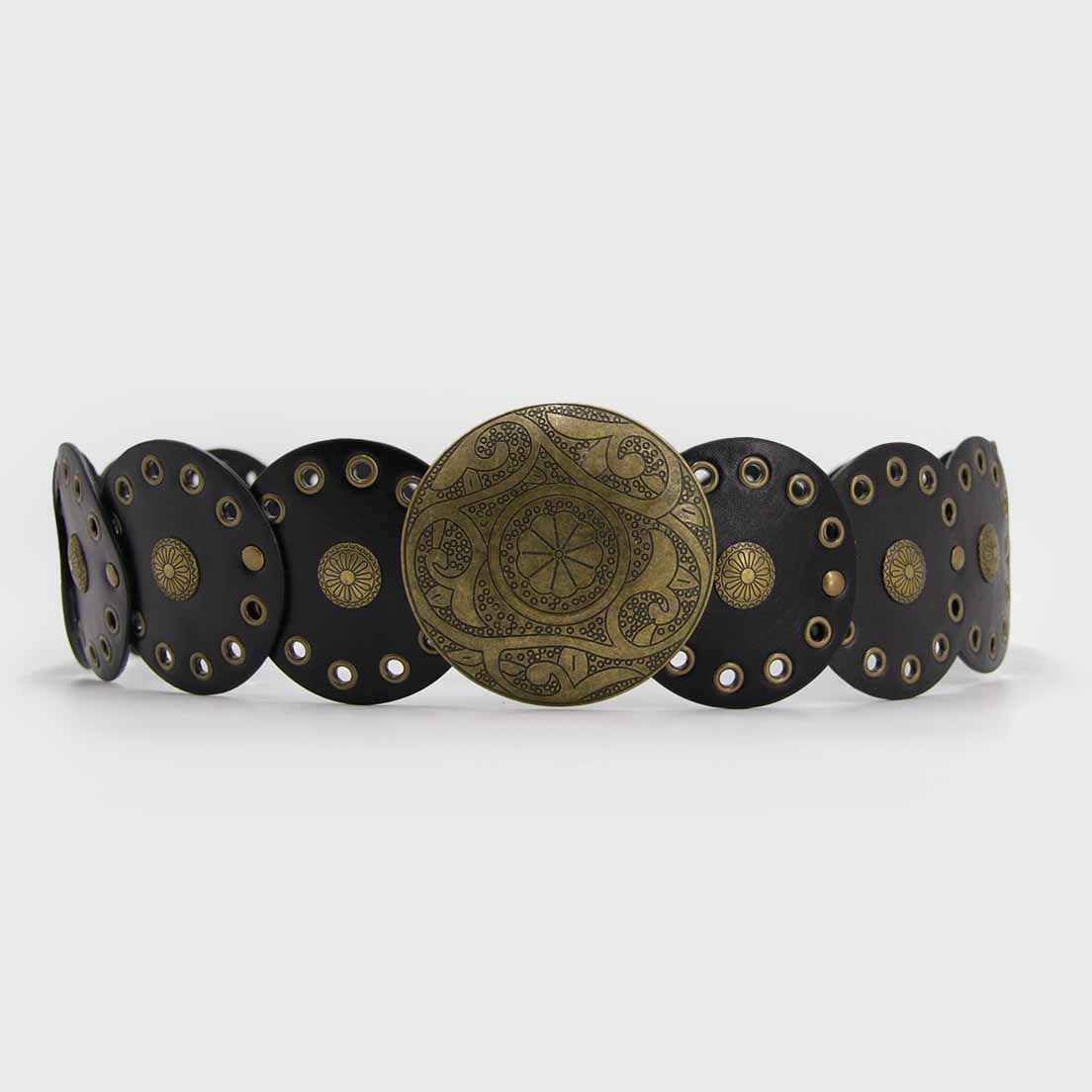 CINTURÓN BOHO NEGRO