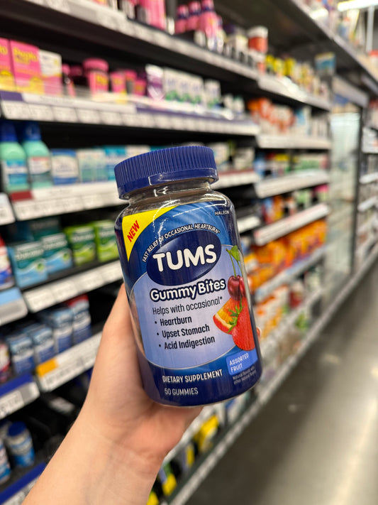 TUMS alivia la acidez gomitas