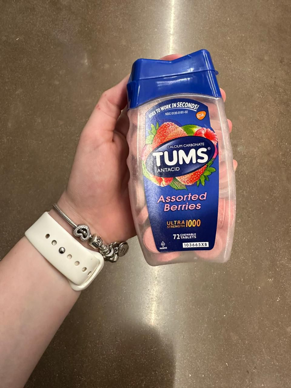 TUMS PASTILLAS PARA LA ACIDEZ 160 UNIDADES