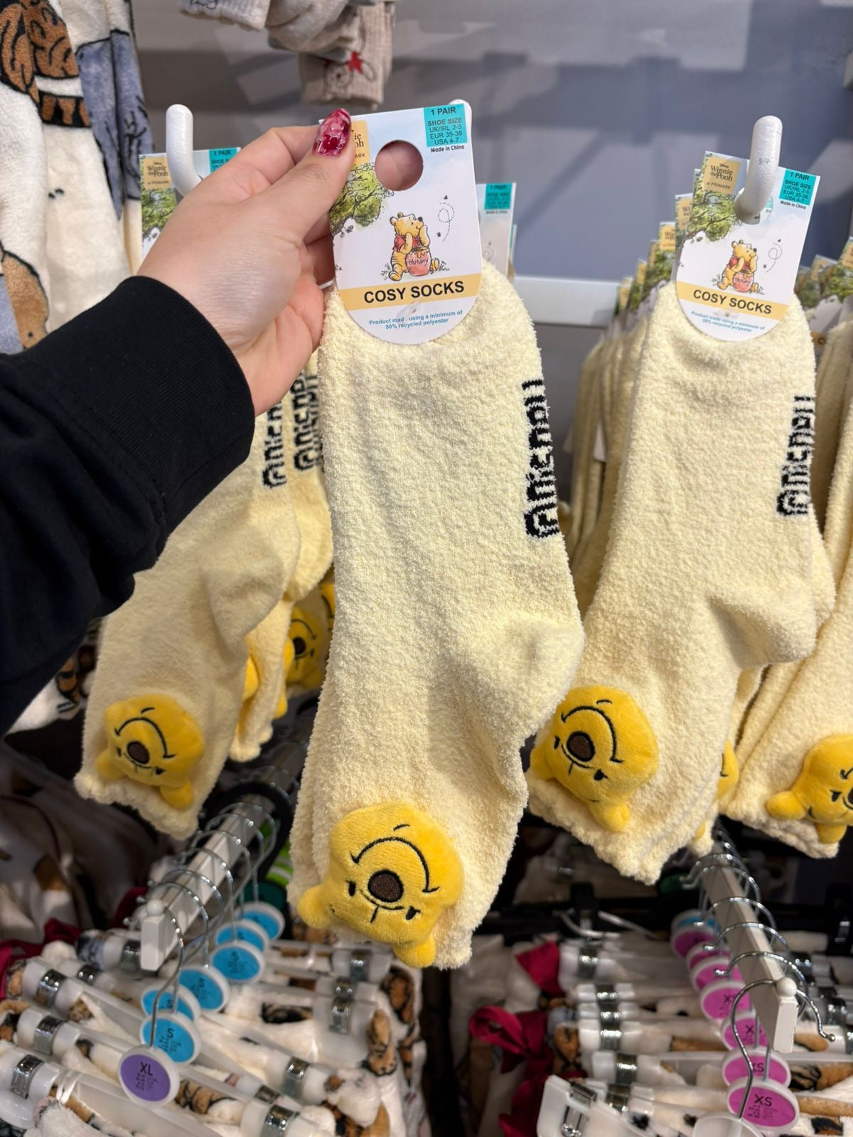 Calcetín Winnie the pooh