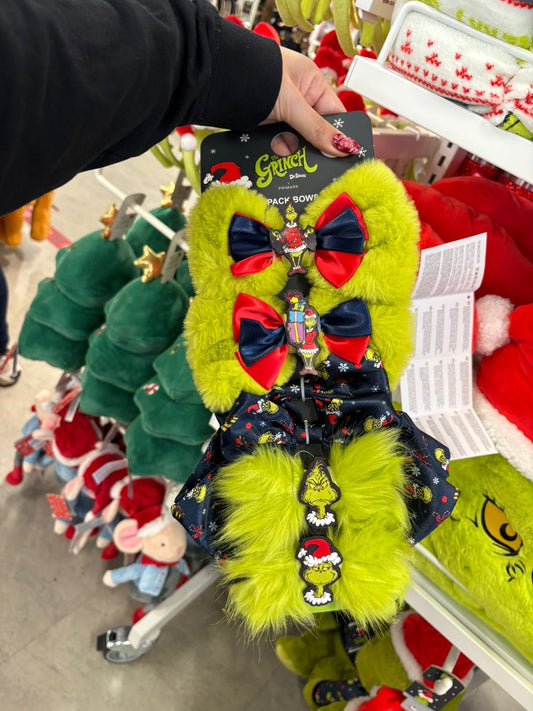Set pinche o adorno para el pelo Grinch