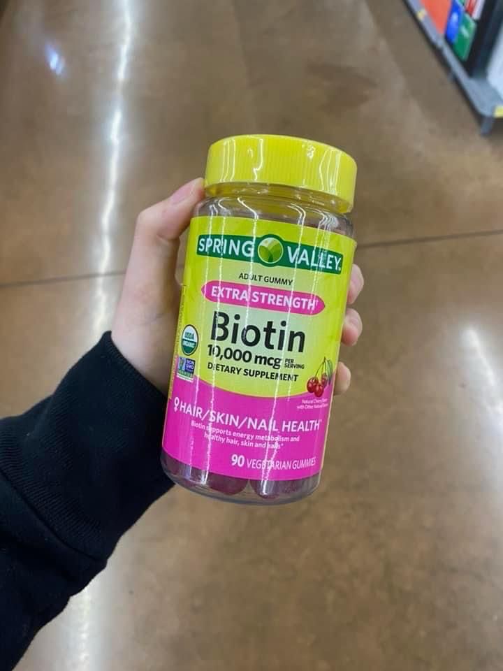 Biotin 10.000 mcg HAIR - SKIN - NAIL HEALTH 90 GOMITAS