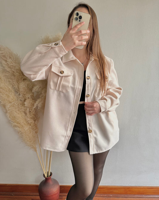 Chaqueta paño crudo