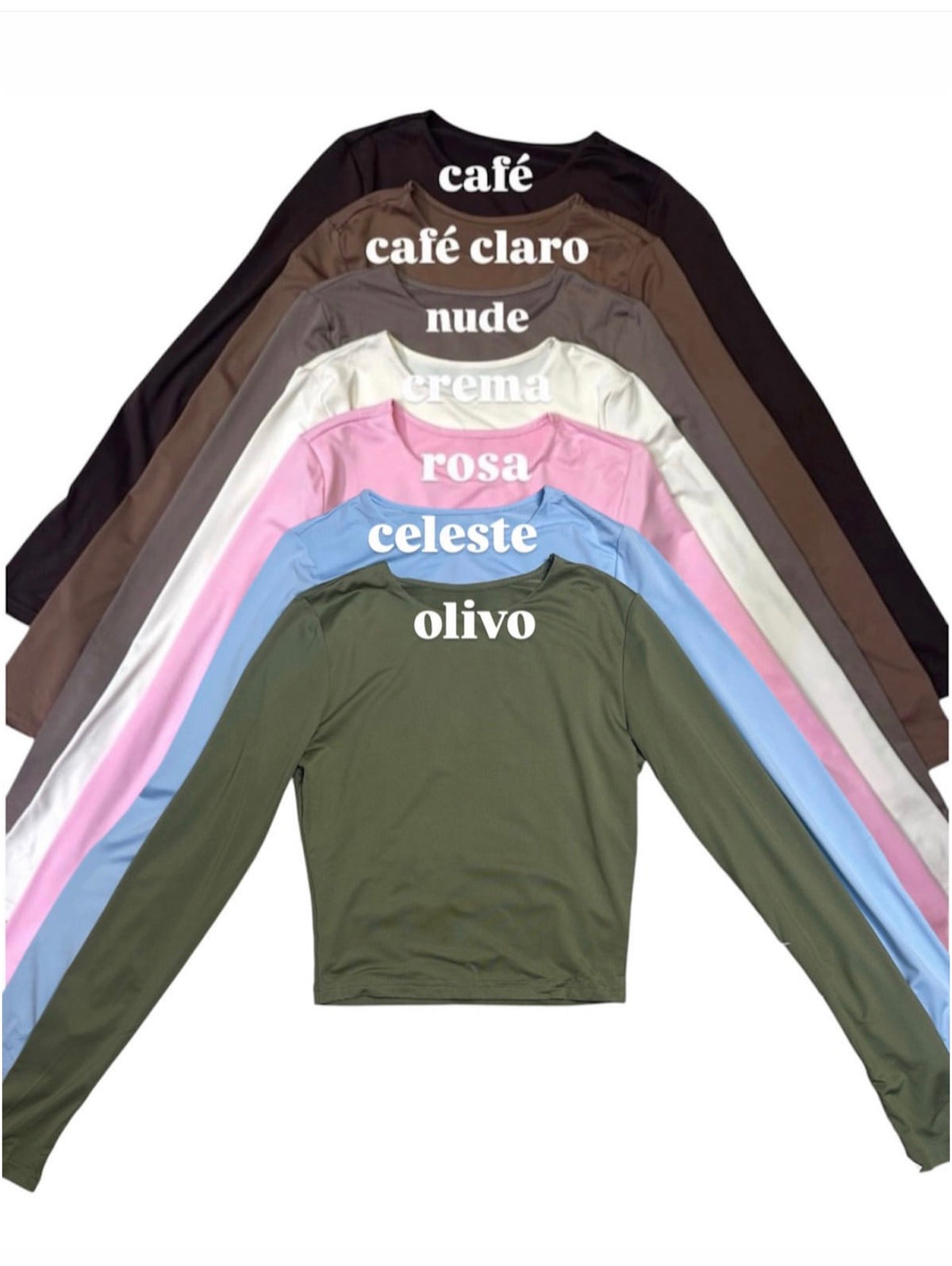 Polera manga larga Tessa