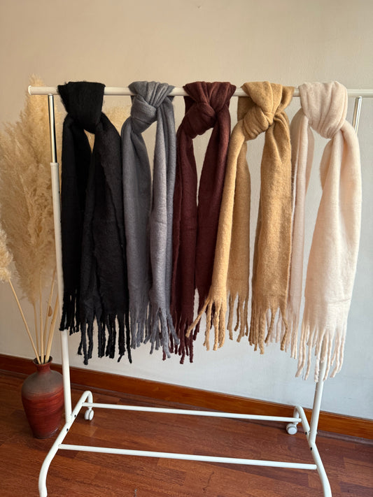 MAXI BUFANDAS COLORES