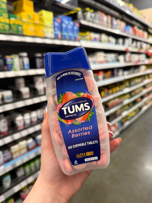 Tums (pastillas para la acidez) 160  pastillas