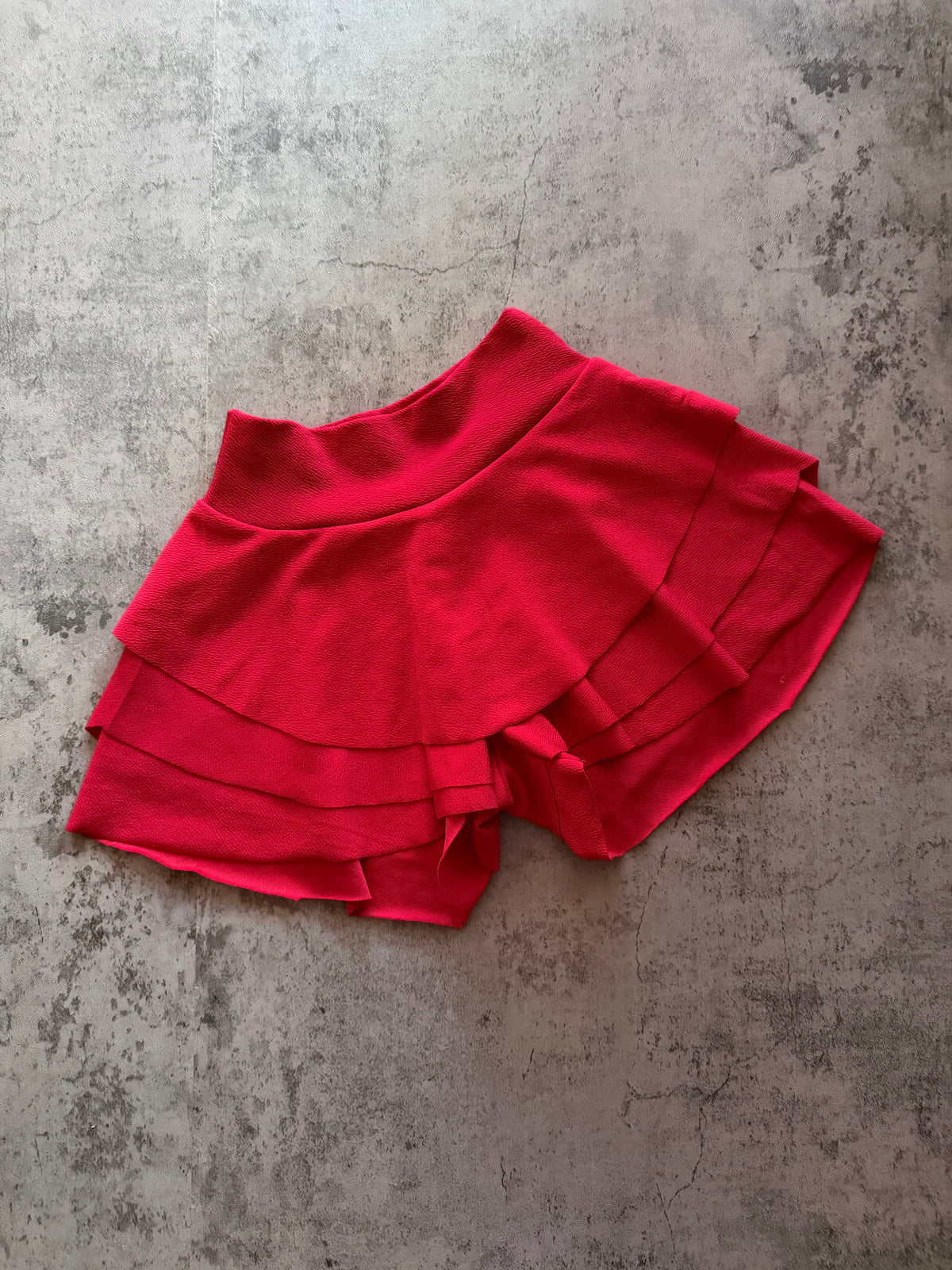 FALDA SHORT ROJO Imagen principal del producto