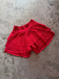 FALDA SHORT ROJO