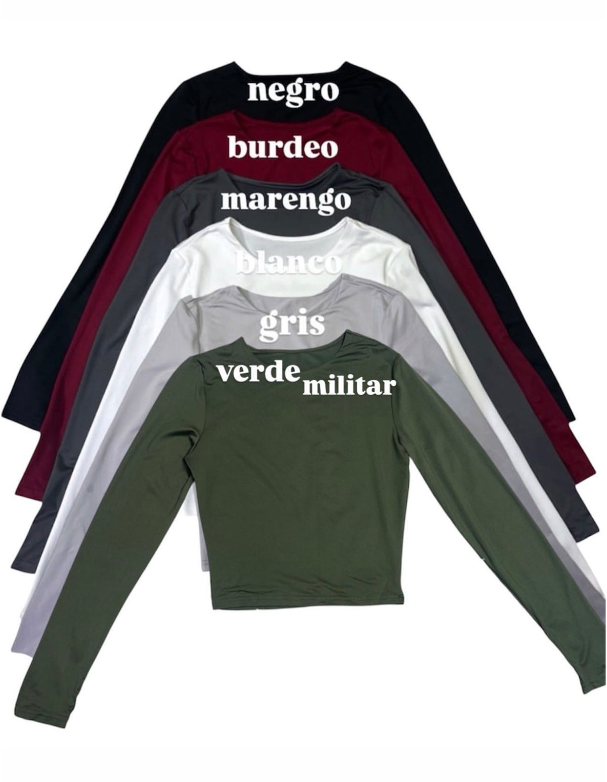 Polera manga larga Tessa