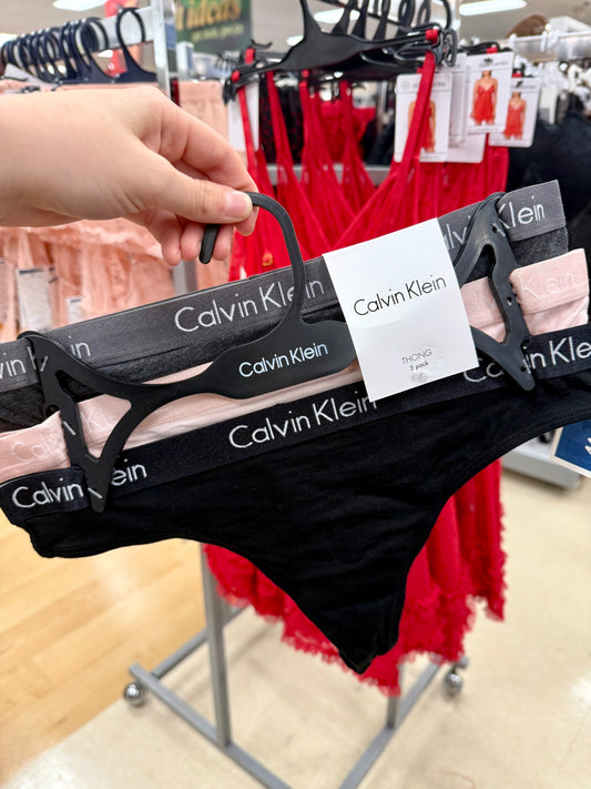 SET 3 CALZONES CALVIN KLEIN