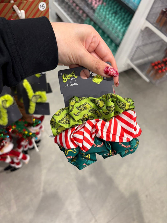 Set moños Grinch