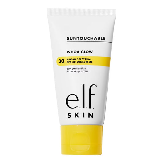 PREVENTA - ELF SKIN Suntouchable Whoa Glow Protector Solar y Prebase - FPS 30 - 50 ml