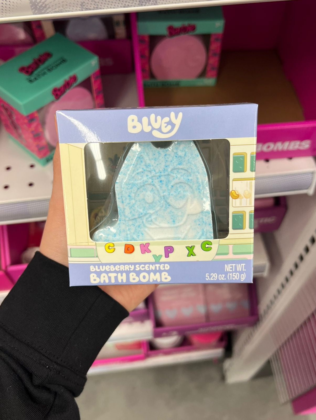 Bomba de baño bluey