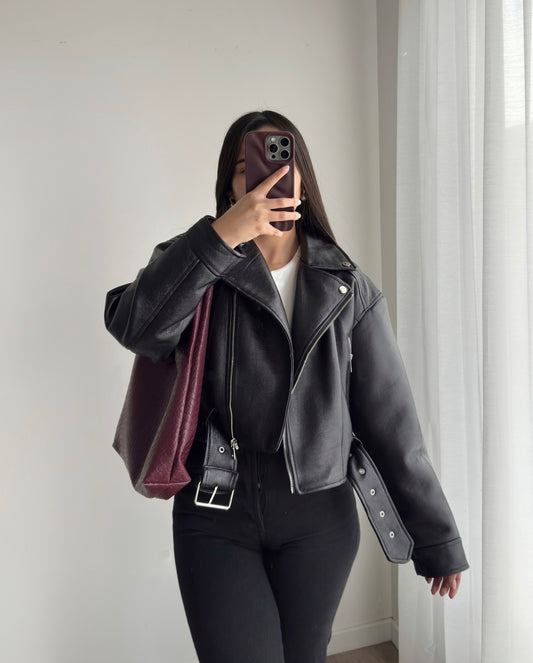 Chaqueta biker