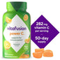 PREVENTA -  vitafusion C Power C Gomitas de Vitamina para Apoyo Inmunológico, Sabor a Naranja, 150 Unidades
