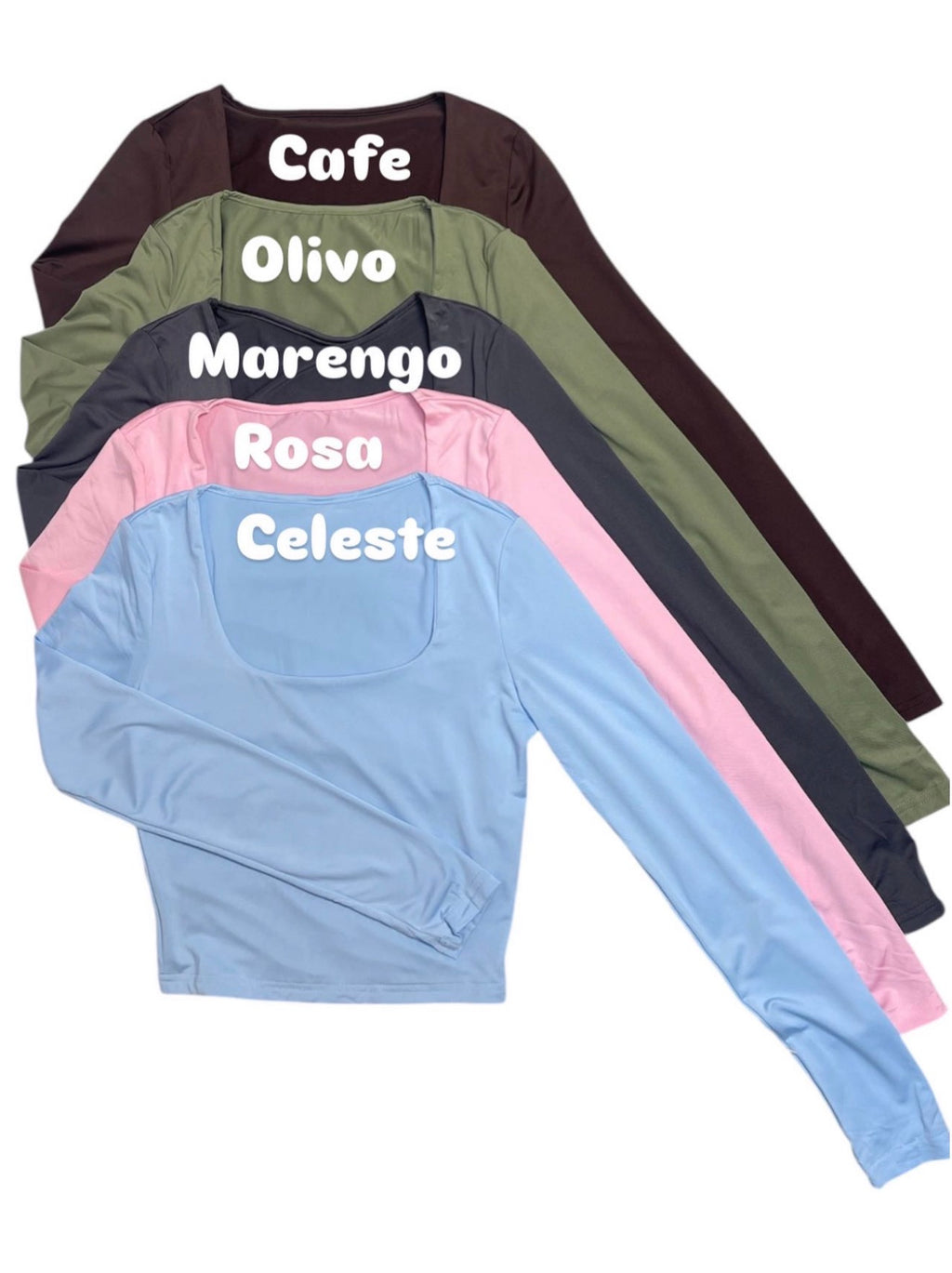 Polera manga larga Alicia