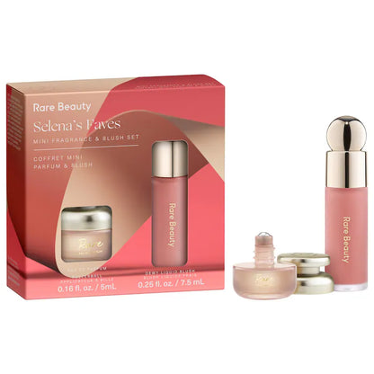 PREVENTA - SET  Rare Beauty  - Selena's Faves Mini Fragrance & Blush Set
