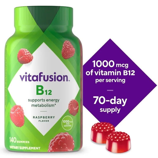 PREVENTA - vitafusion Suplementos Gomosos para Ayudar a Dormir con Melatonina de Máxima Potencia, Sabor a Fresa, 10 mg, 100 Unidades