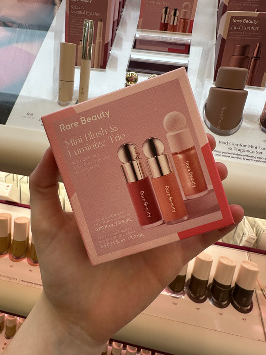 Set blush y iluminador Rare Beauty