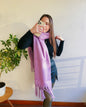 MAXI BUFANDAS LILA