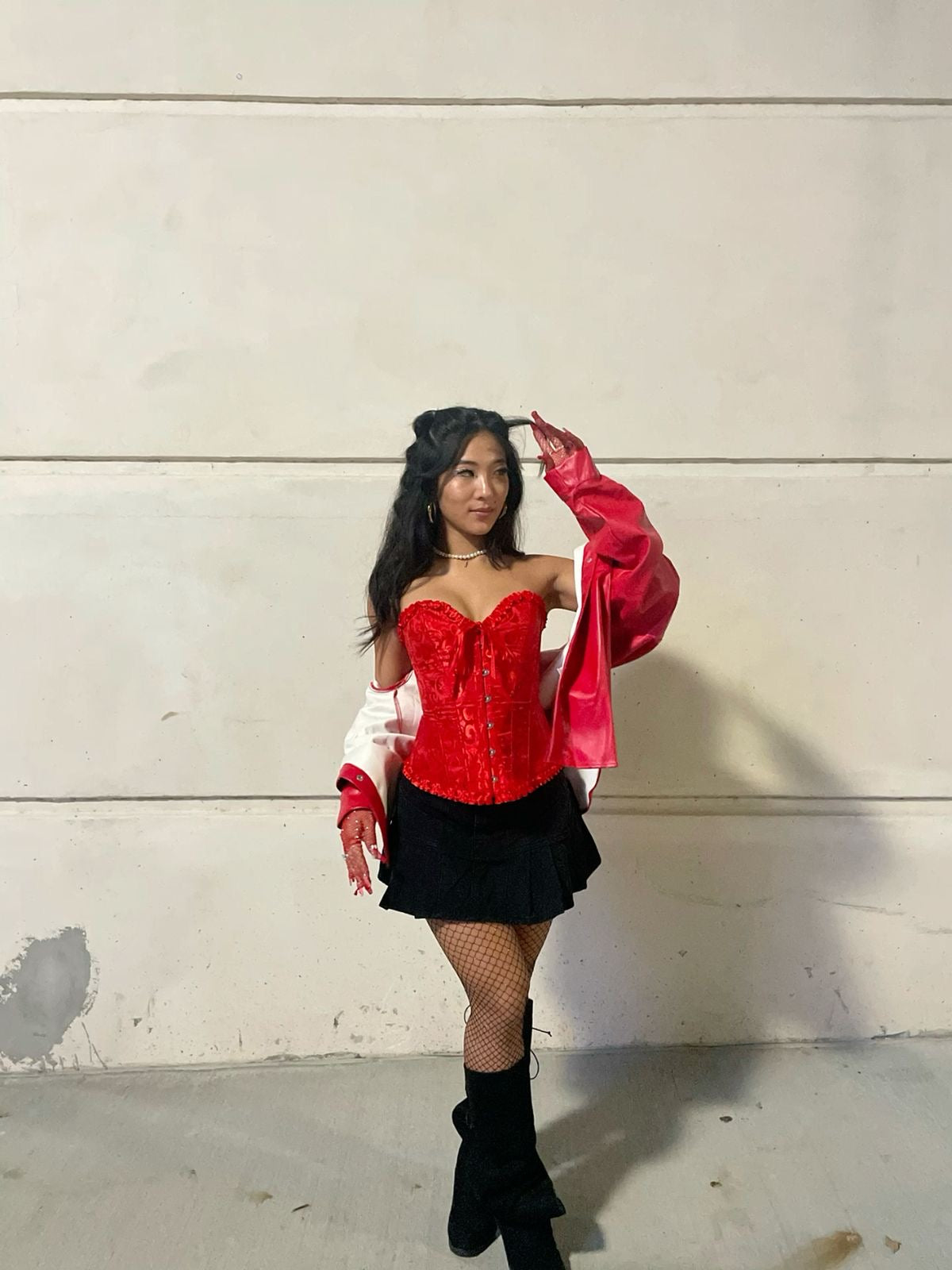 Corset Victoriano Rojo
