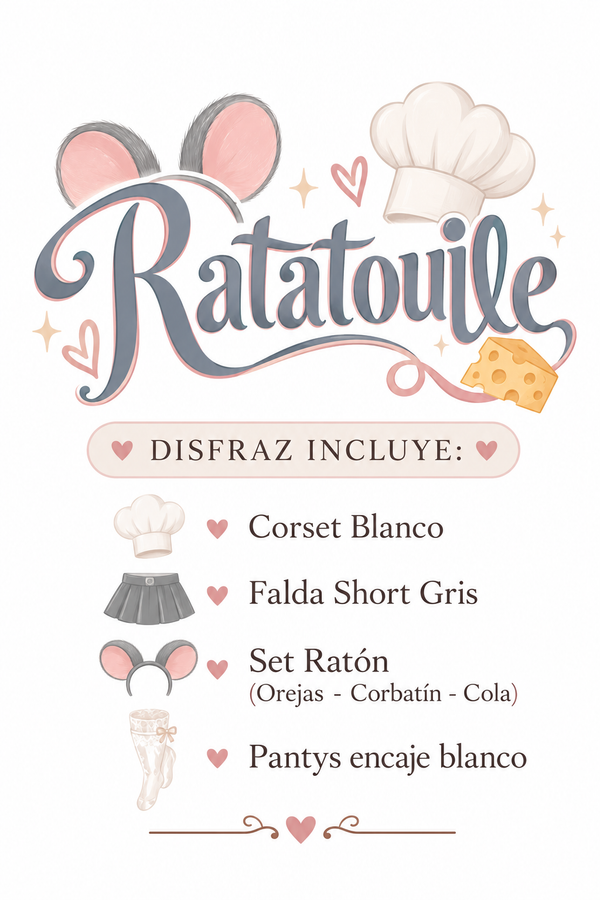 DISFRAZ RATATOUILLE